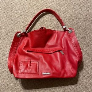 Red BCBGMaxAzria handbag